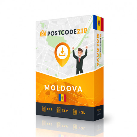 Moldavija, regionų sąrašas